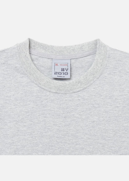 Áo Thun Cổ Tròn Tay Ngắn Áo Thun Non Branded 39 Xám