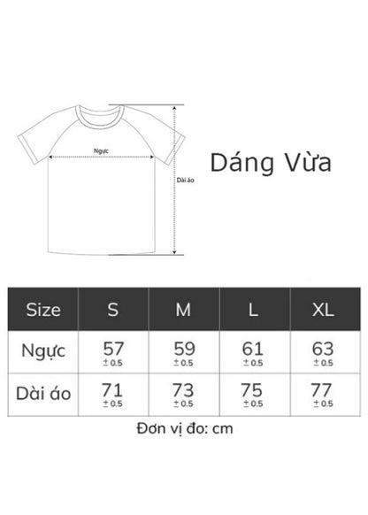 Áo Thun Cổ Tròn Tay Ngắn Áo Thun Seventy Seven 03 Be Đỏ