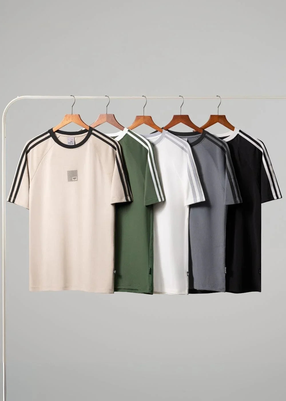 Áo Thun Pique Thoáng Mát Seventy Seven 13 Nâu Nhạt - YaMe.vn