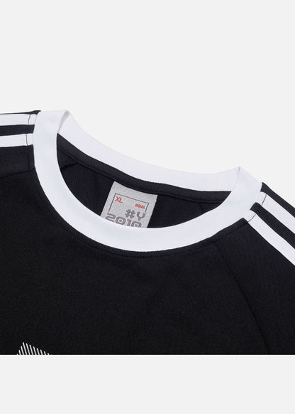 Áo Thun Cổ Tròn Tay Ngắn Áo Thun Seventy Seven 13 Đen