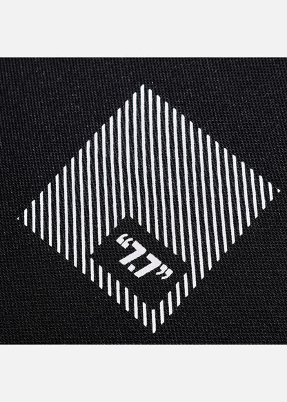 Áo Thun Cổ Tròn Tay Ngắn Áo Thun Seventy Seven 13 Đen