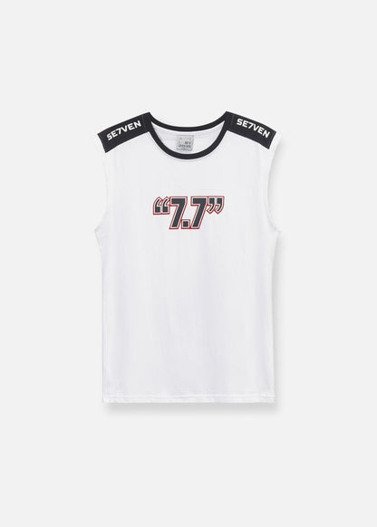 Áo Thun 3 Lỗ Áo Thun Seventy Seven 14 Trắng