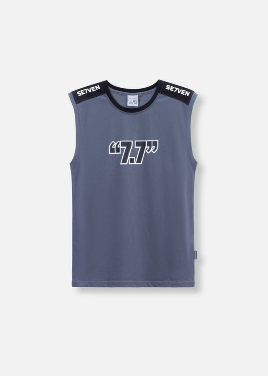 Áo Thun 3 Lỗ Áo Thun Seventy Seven 14 Xám