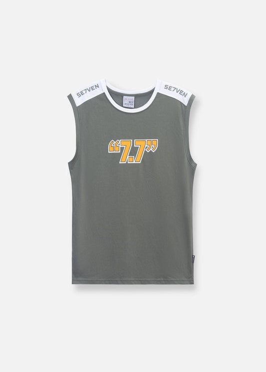 Áo Thun 3 Lỗ Áo Thun Seventy Seven 14 Xanh Rêu