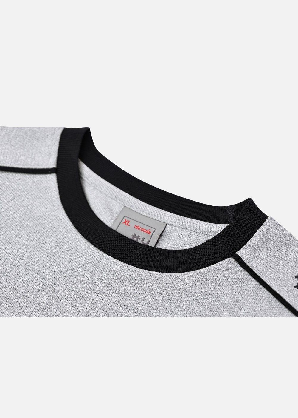 Áo Thun Waffle Co Giãn Seventy Seven 41 Xám - YaMe.vn