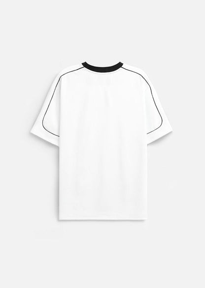 Áo Thun Cổ Tròn Tay Ngắn Áo Thun Seventy Seven 42 Trắng