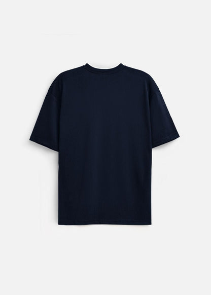 Áo Thun Cổ Tròn Tay Ngắn Áo Thun Seventy Seven 44 Xanh Đen