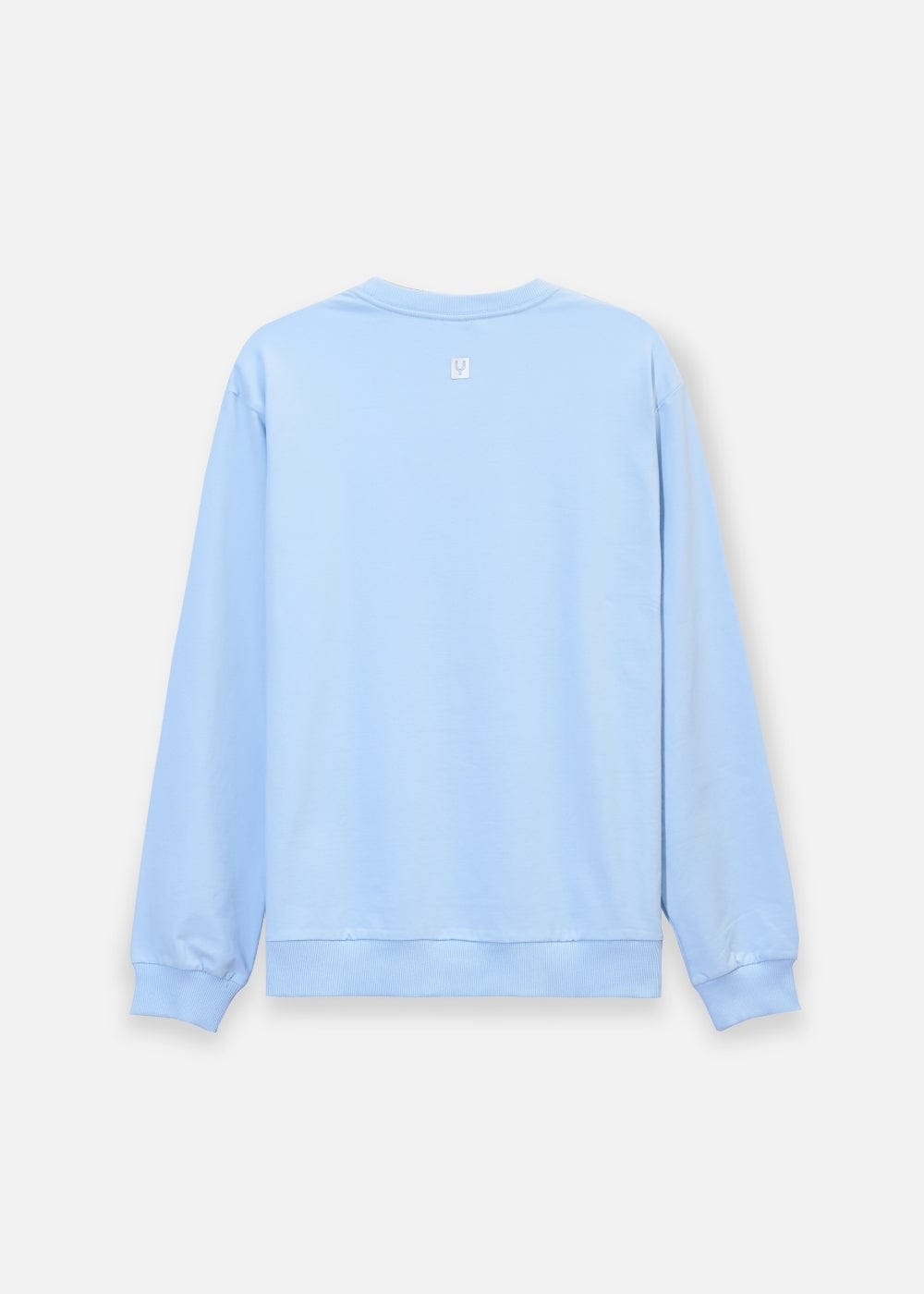 Áo Thun Cổ Tròn Tay Dài Áo Thun Sweater Cotton No Style M18 Xanh Dương