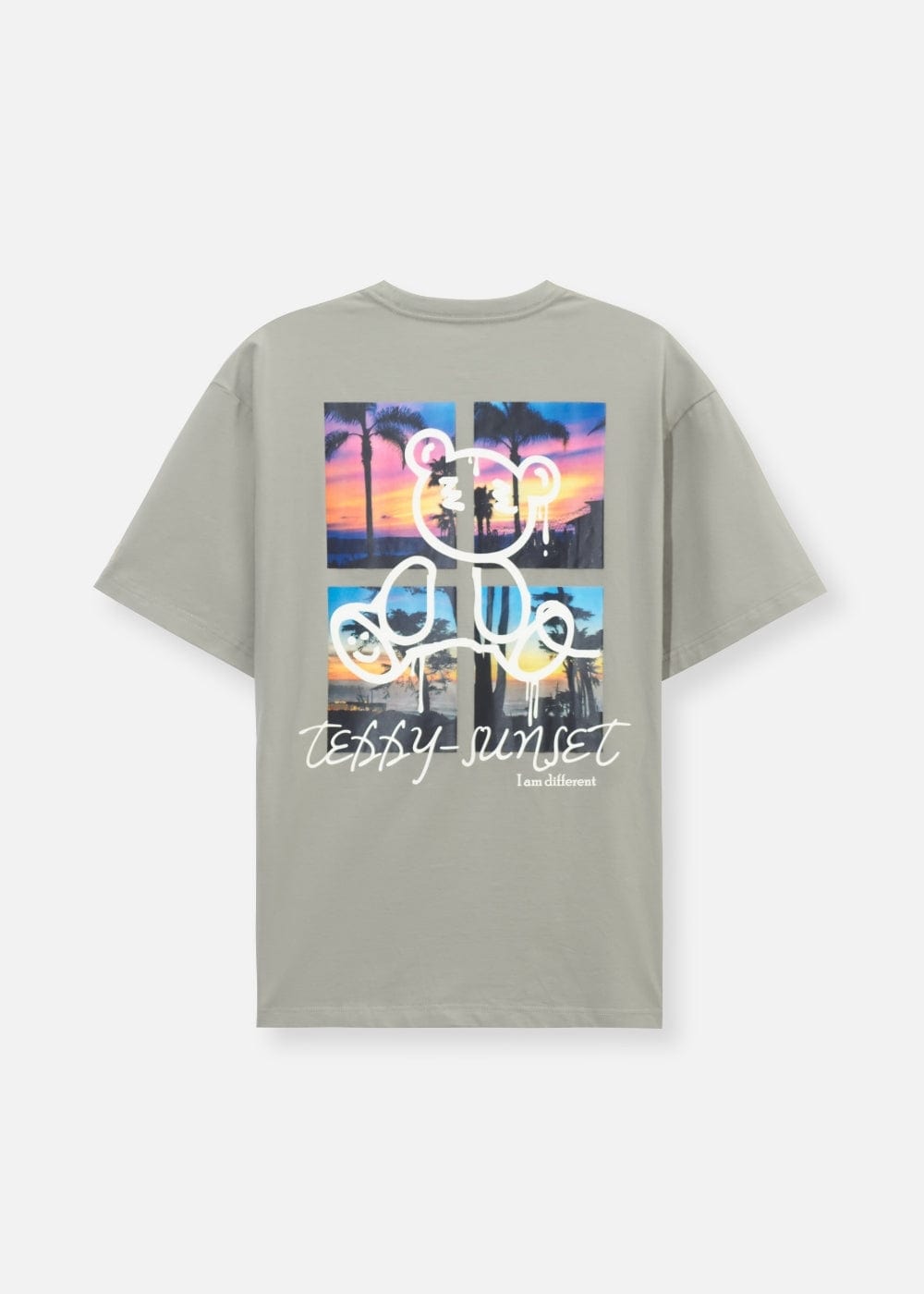 Áo Thun Cổ Tròn Tay Ngắn Áo Thun Tay Ngắn Cotton No Style 11 Xám
