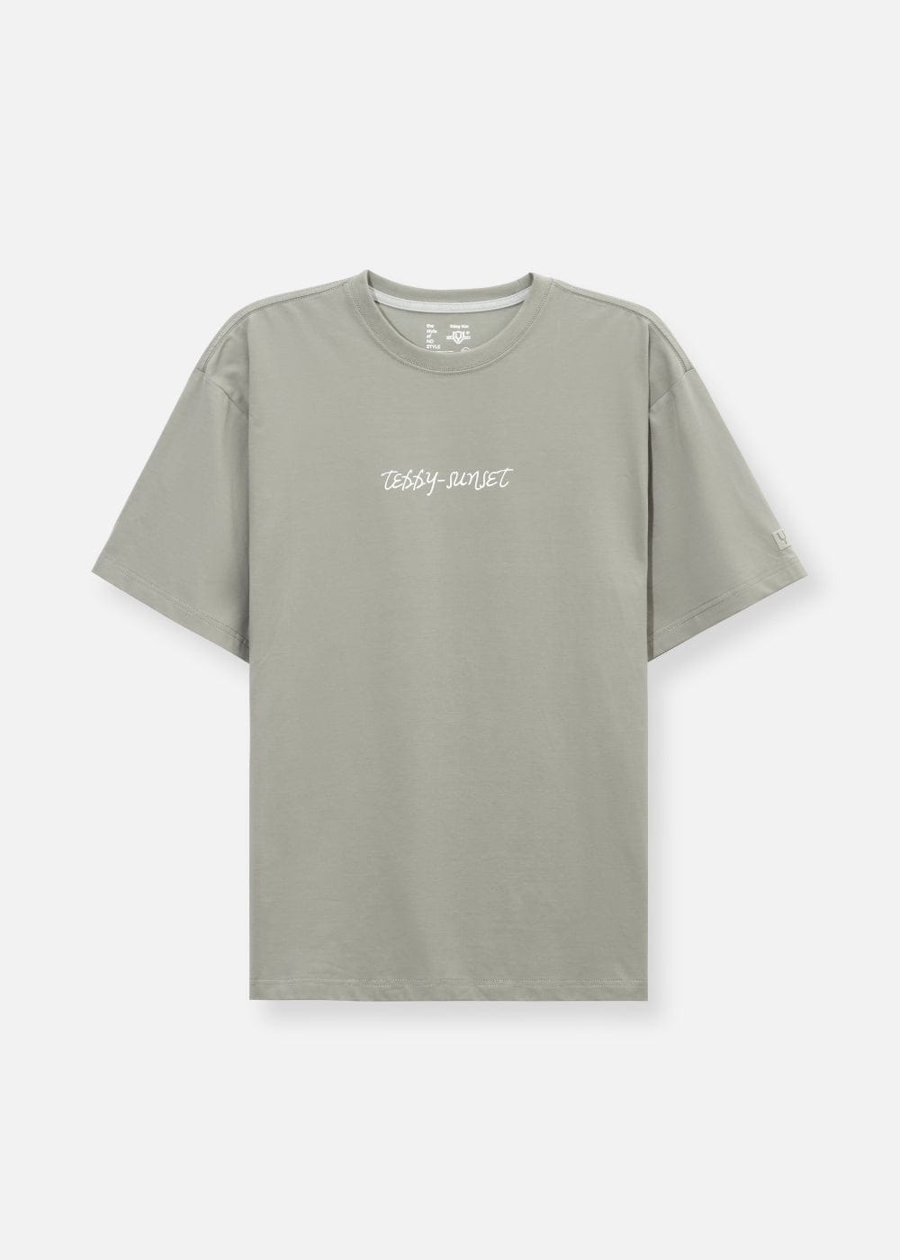 Áo Thun Cổ Tròn Tay Ngắn Áo Thun Tay Ngắn Cotton No Style 11 Xám