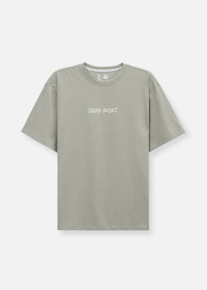 Áo Thun Cổ Tròn Tay Ngắn Áo Thun Tay Ngắn Cotton No Style 11 Xám