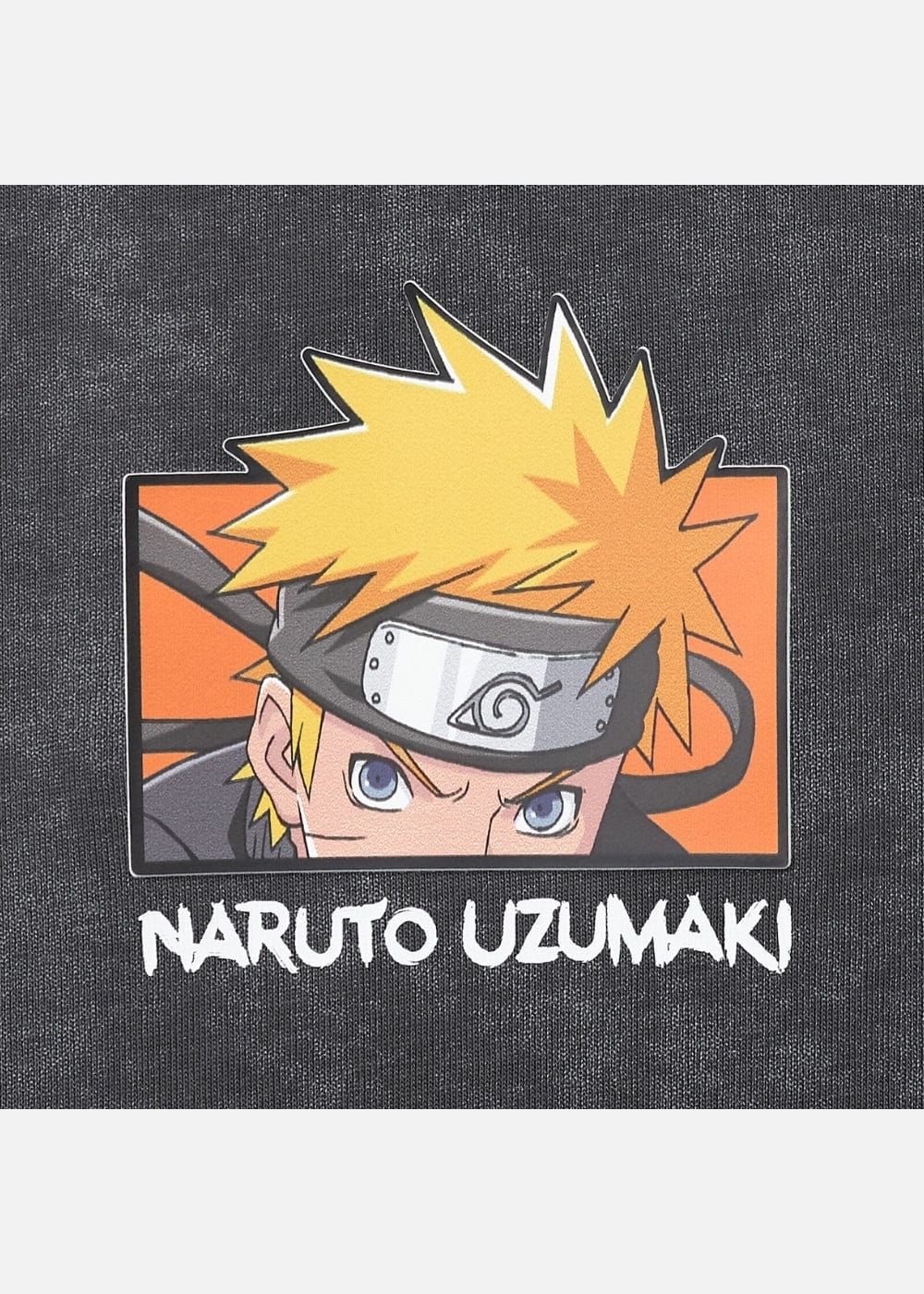 Áo Thun Cổ Tròn Tay Ngắn Áo Thun Tay Ngắn Vải Batik Thoáng Mát Naruto 03 Xám
