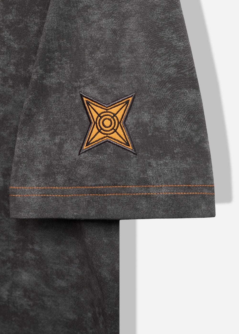 Áo Thun Cổ Tròn Tay Ngắn Áo Thun Tay Ngắn Vải Batik Thoáng Mát Naruto 09 Xám