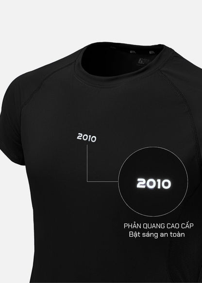 Áo Thun Cổ Tròn Tay Ngắn Áo Thun The Trainer 003 Đen