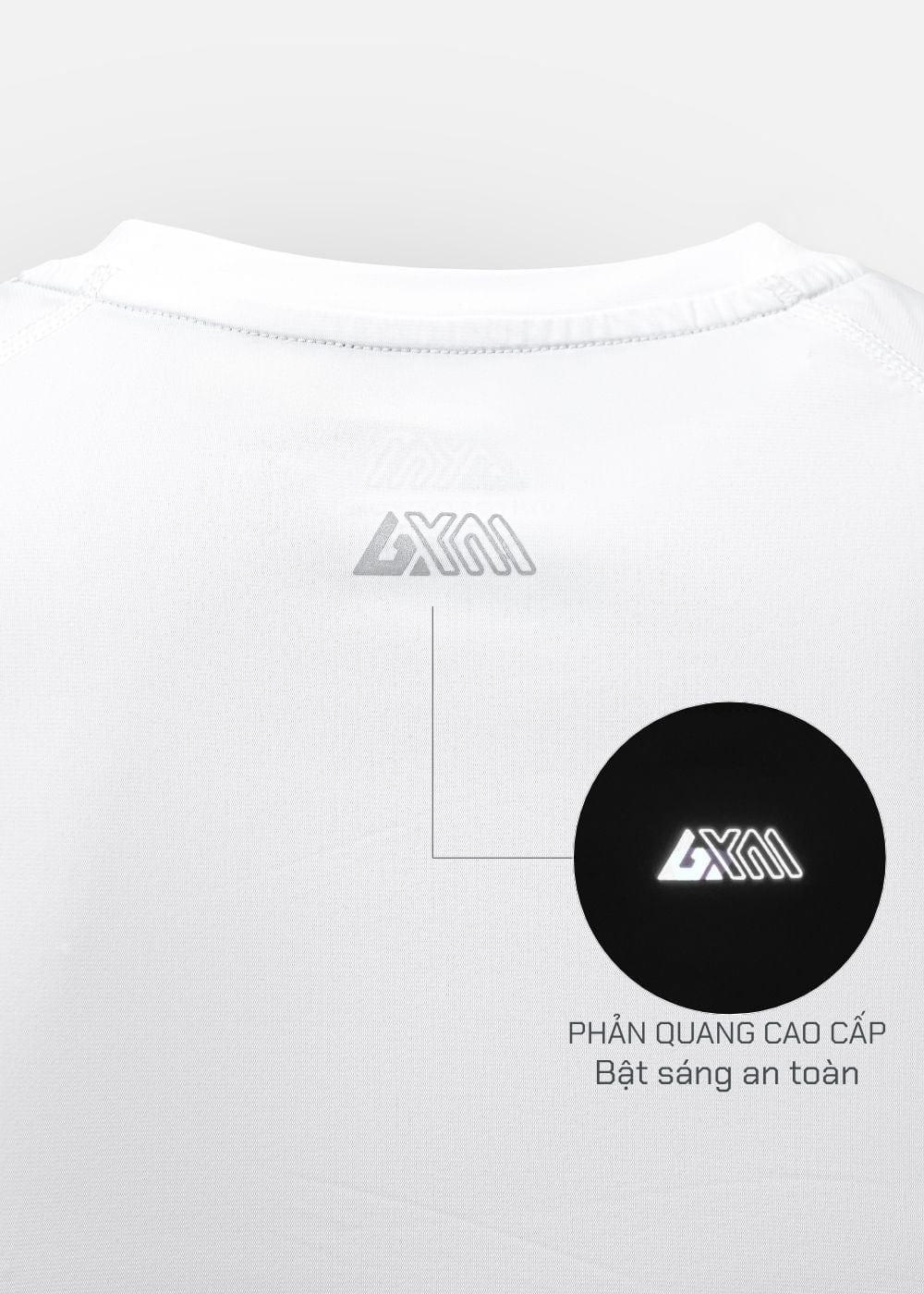 Áo Thun Thể Thao Ultra Stretch The Trainer 003 Trắng - YaMe.vn