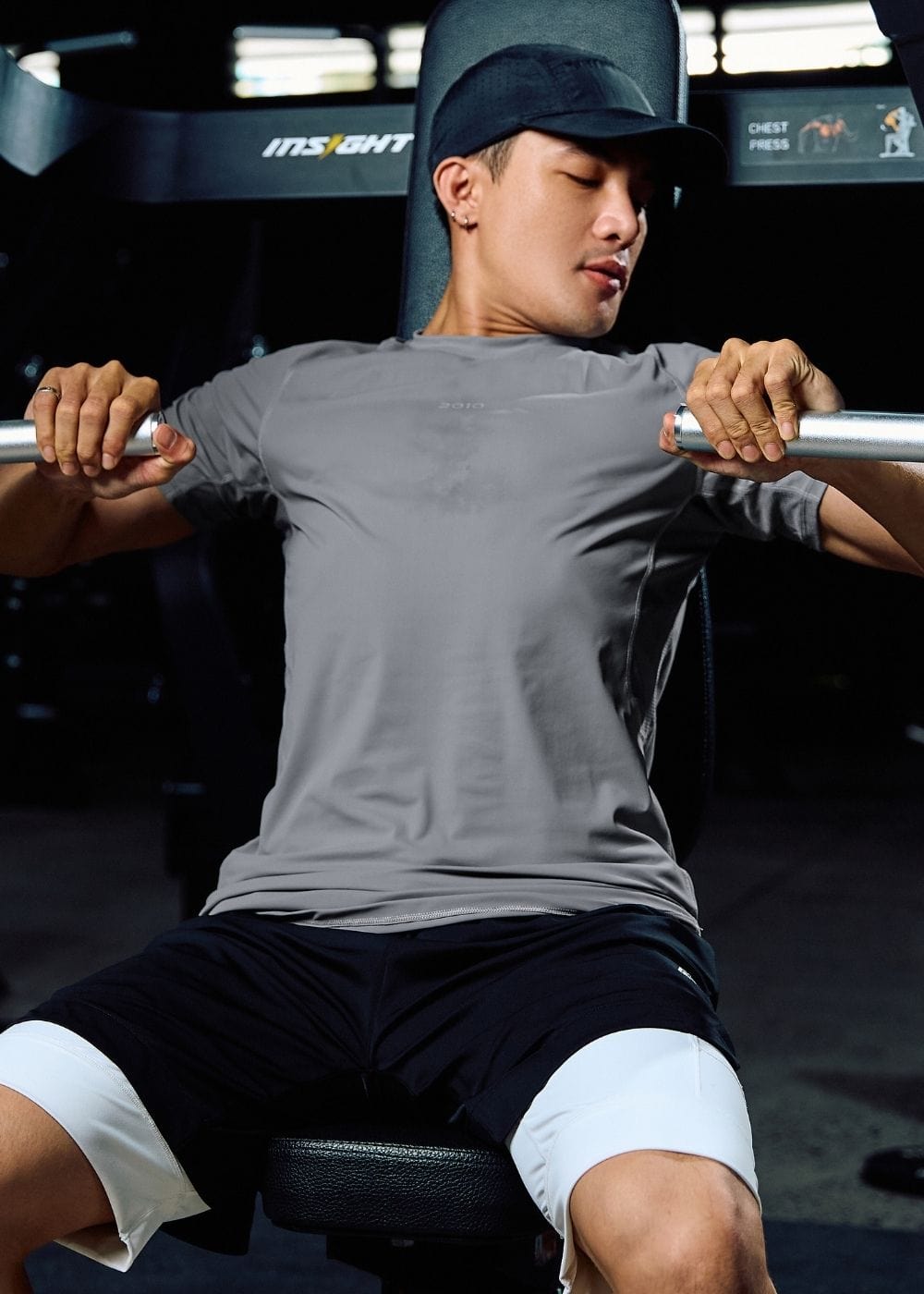 Áo Thun Cổ Tròn Tay Ngắn Áo Thun The Trainer 003 Xám
