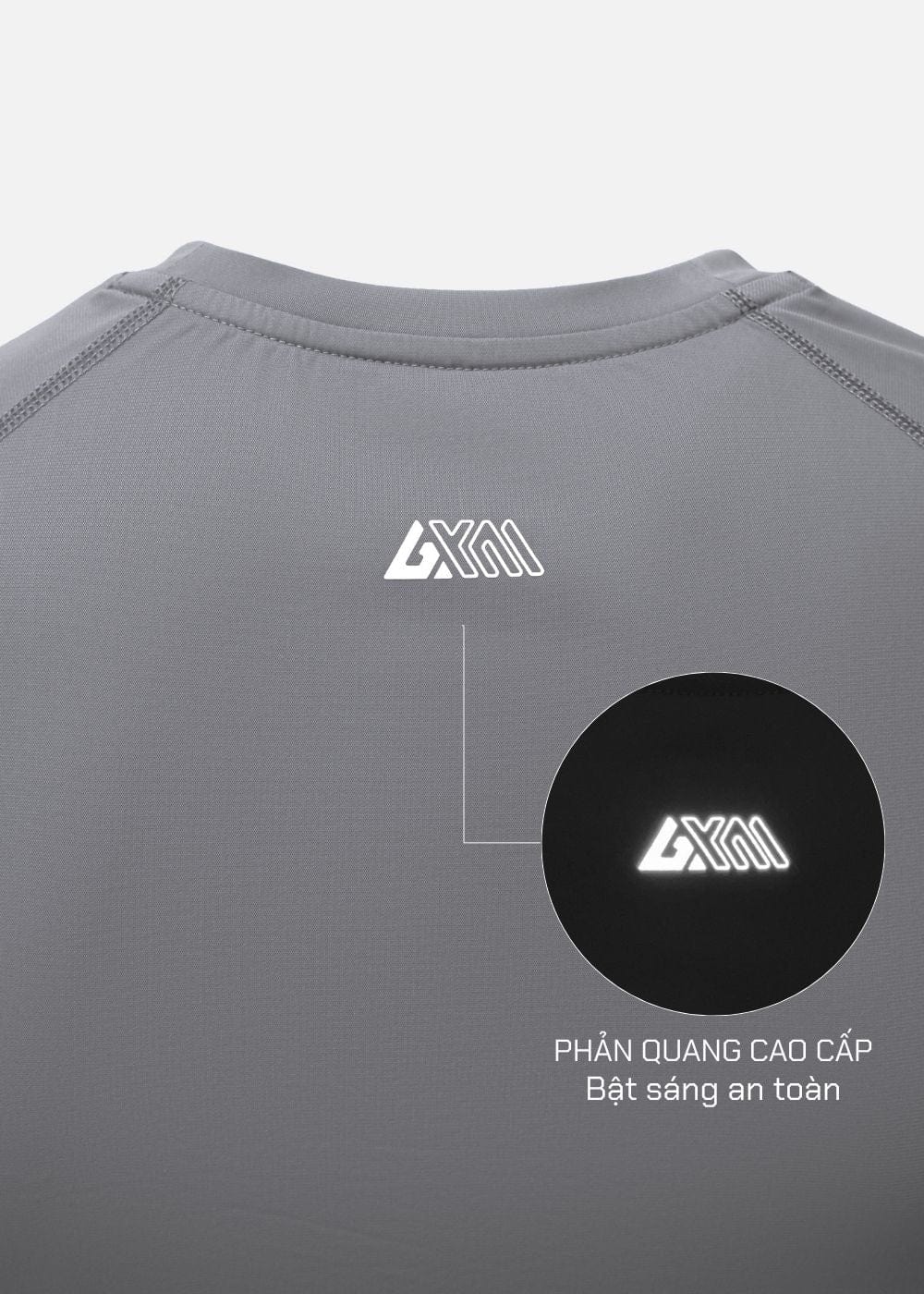Áo Thun Cổ Tròn Tay Ngắn Áo Thun The Trainer 003 Xám