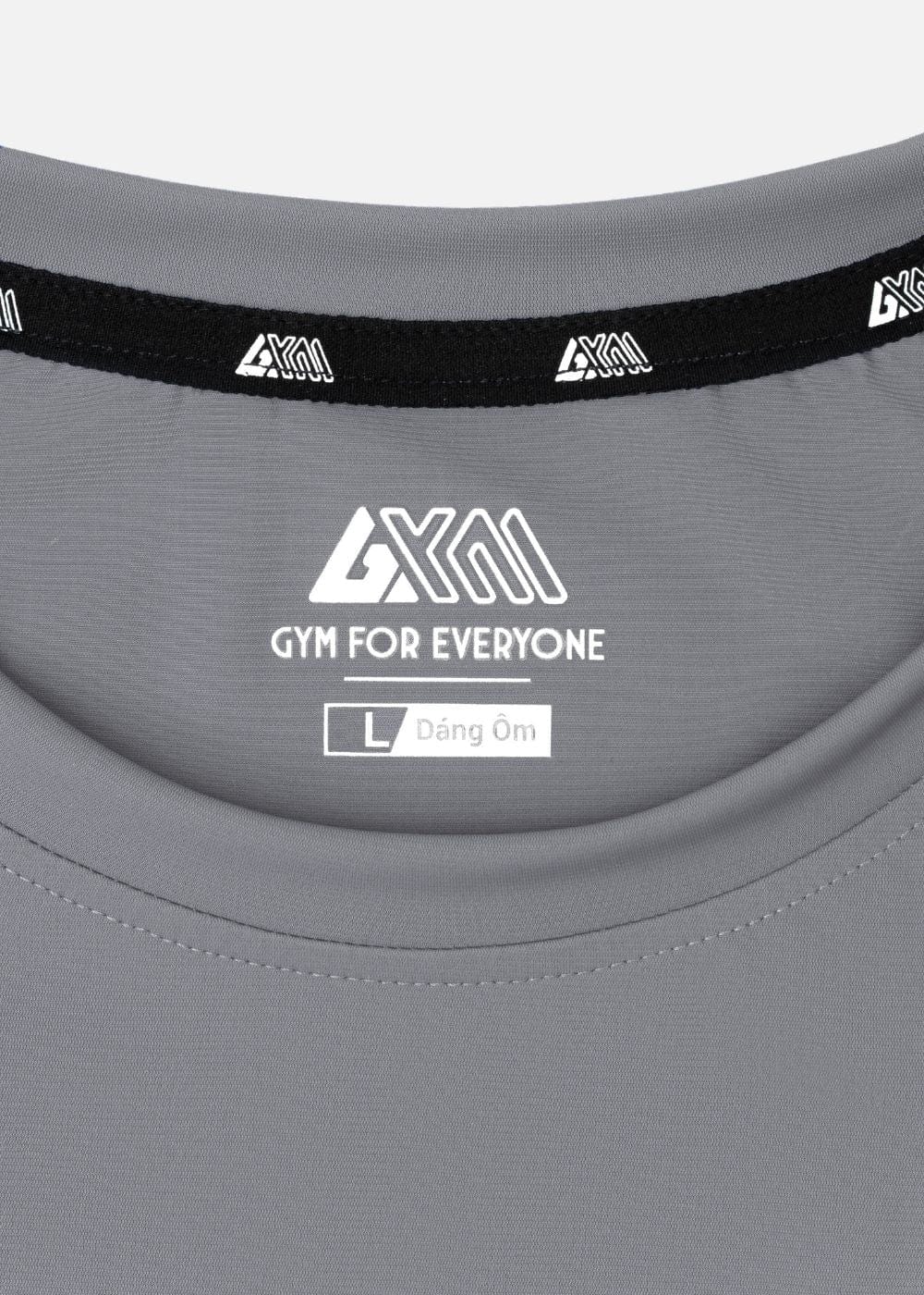 Áo Thun Cổ Tròn Tay Ngắn Áo Thun The Trainer 003 Xám