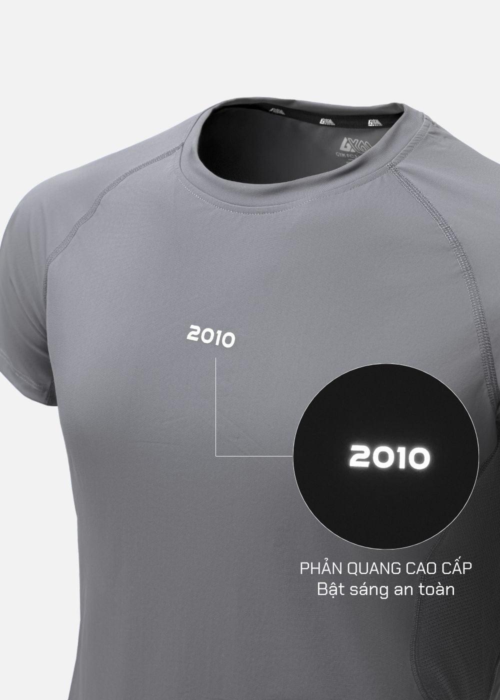 Áo Thun Thể Thao Ultra Stretch The Trainer 003 Xám - YaMe.vn