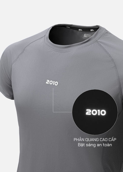 Áo Thun Cổ Tròn Tay Ngắn Áo Thun The Trainer 003 Xám
