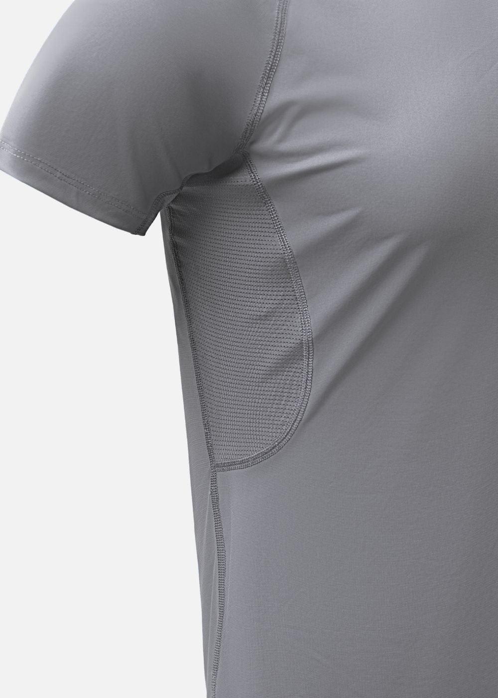 Áo Thun Thể Thao Ultra Stretch The Trainer 003 Xám - YaMe.vn