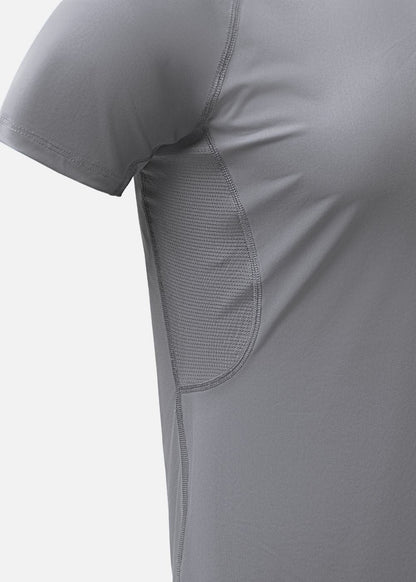Áo Thun Cổ Tròn Tay Ngắn Áo Thun The Trainer 003 Xám