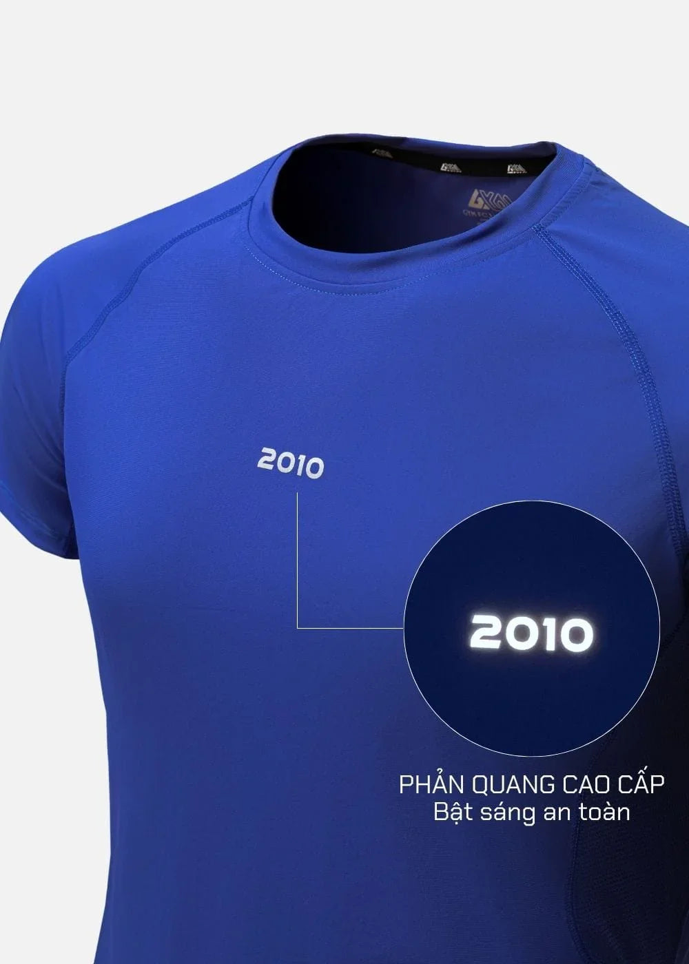 Áo Thun Thể Thao Ultra Stretch The Trainer 003 Xanh Dương - YaMe.vn