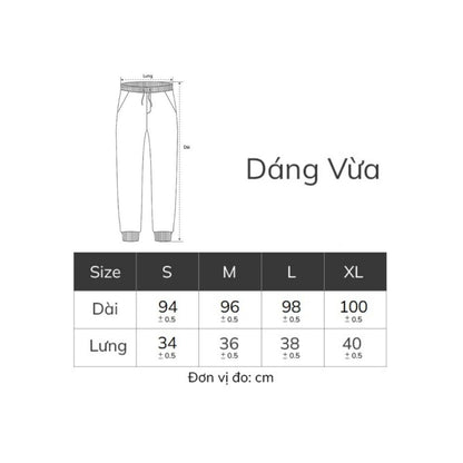 Quần Jogger Thể Thao Quick Dry The Beginner 007 Đen