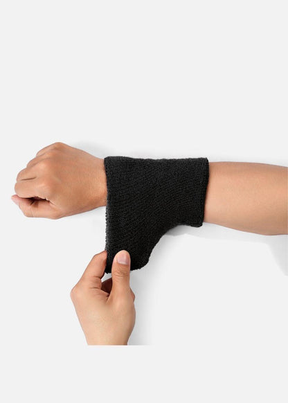 Băng Đeo Cổ Tay Thể Thao Nhẹ Siêu Khô Thoáng BG 94 Đen - YaMe.vn