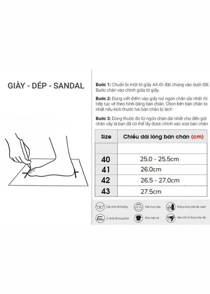 Dép Đế Thấp Dép #Y2010 14 Đen