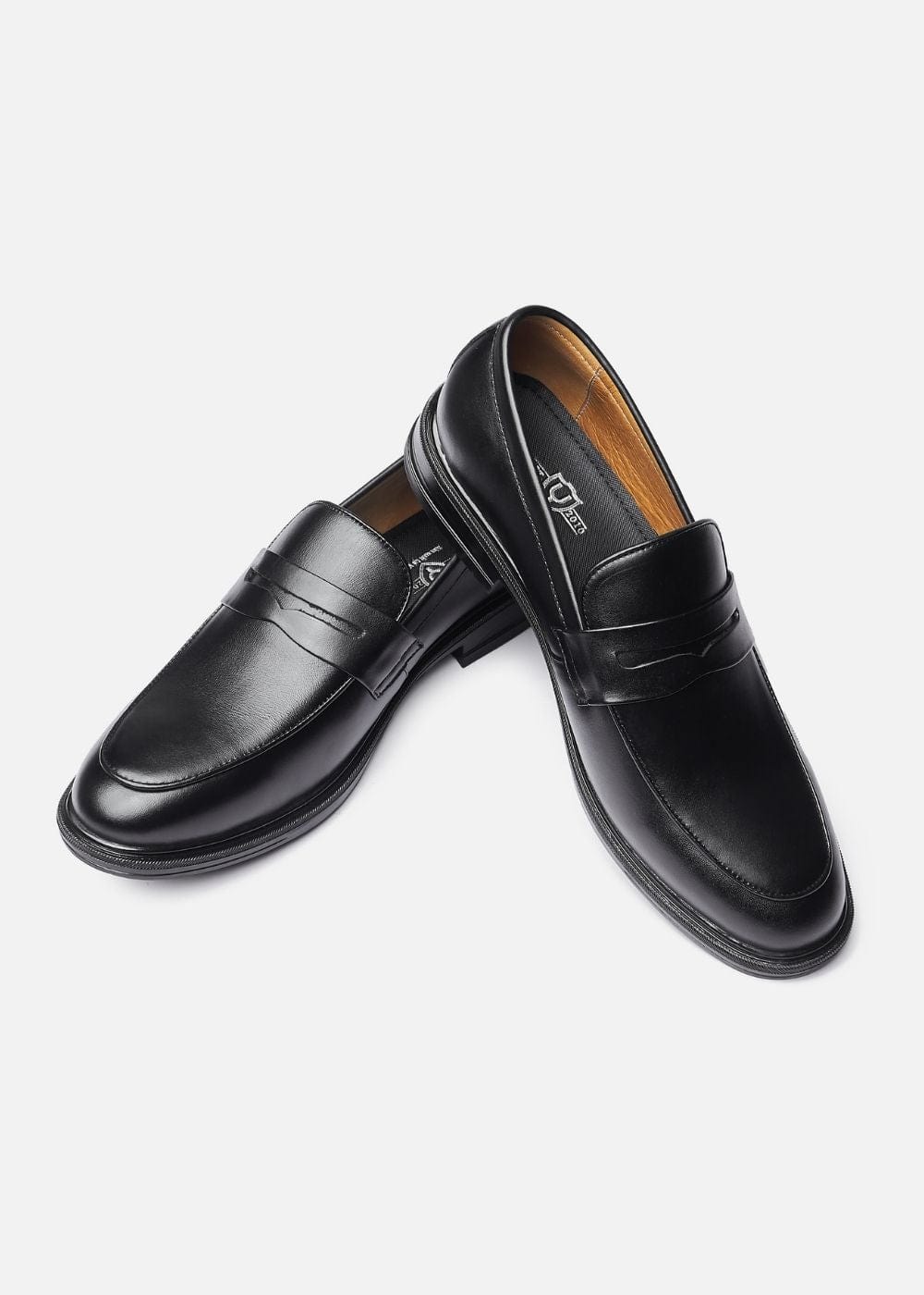 Giày Tây Cột Dây Da Thật Giày Real Leather 02 Đen