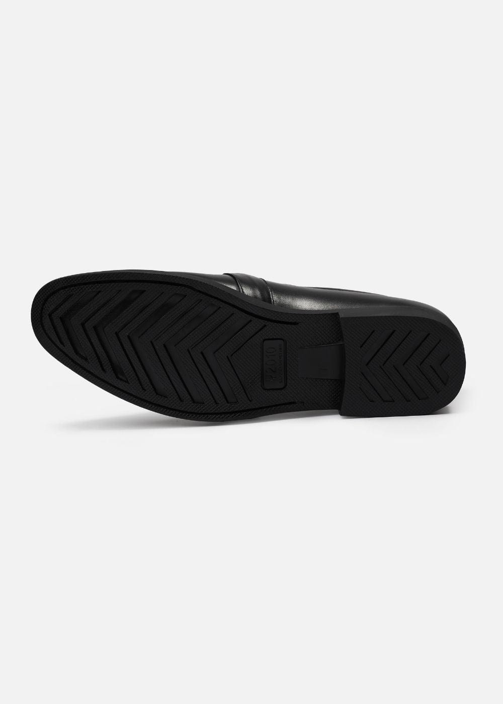 Giày Tây Cột Dây Da Thật Giày Real Leather 05 Đen
