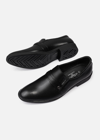 Giày Tây Cột Dây Da Thật Giày Real Leather 05 Đen