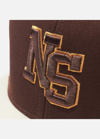 Nón Snap Back Nón No Style M148 Nâu