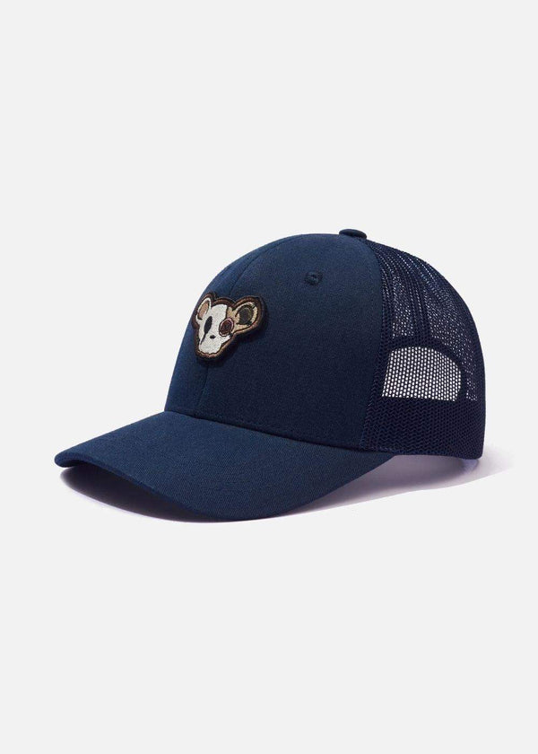 Nón Trucker Cap Kaki Đứng Form NS 152 Màu Xanh Dương Đậm