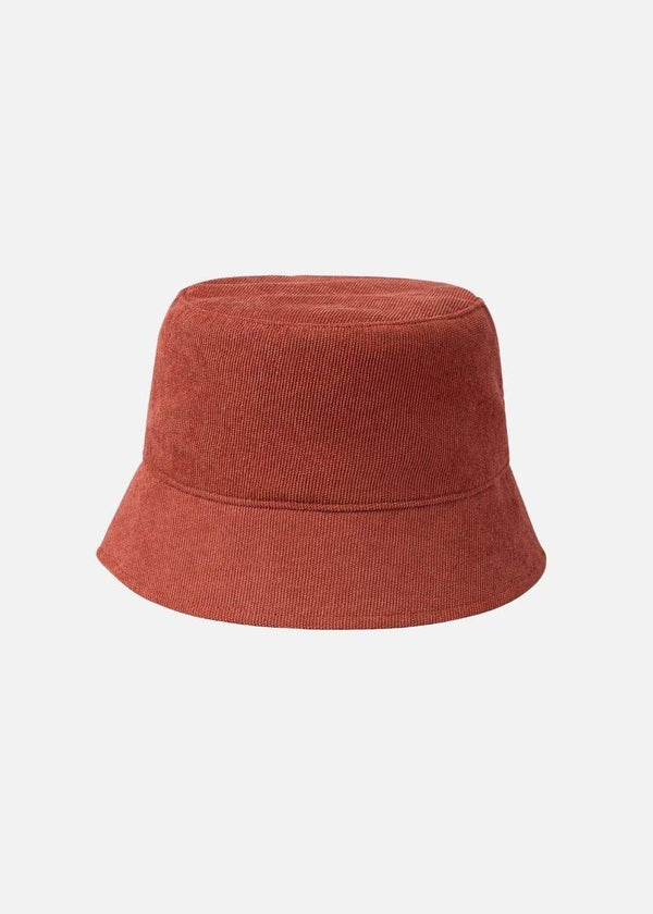 Nón Bucket Corduroy Bền Bỉ NB 018 Màu Cam Đậm