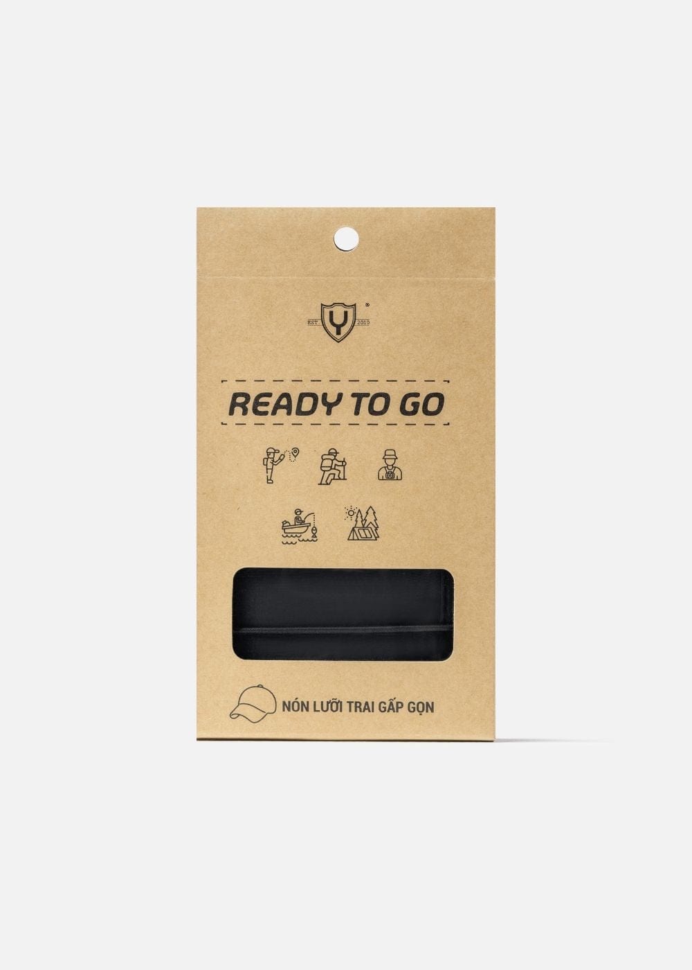 Nón Lưỡi Trai Nón Ready To Go 15 Đen