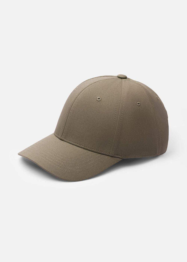 Nón Baseball Cap Kaki Đứng Form #Y2010 066 Nâu Nhạt