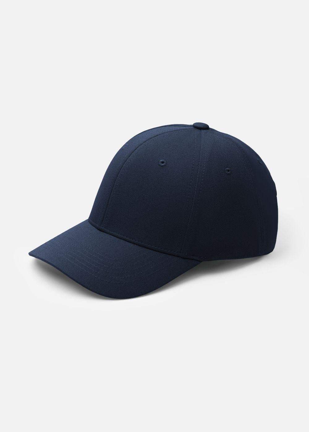 Nón Baseball Cap Kaki Đứng Form #Y2010 02 Xanh Dương Đậm - YaMe.vn