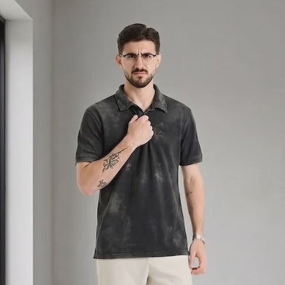 Áo Thun Cổ Polo ColorLock™ Vải Cá Sấu Đứng Dáng Giặt Không Phai Màu Non Branded 003 Màu Xanh Dương Nhạt Dáng Ôm Vừa F2