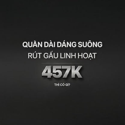 Quần Thun Bo Ống CloudTouch™ Co Giãn, Điều Chỉnh Được Độ Rộng Ống The No Style 096 Màu Đen Dáng Rộng Rãi F4