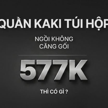 Quần Casual Regular Fit DurableTex™ Đầu Gối Xếp Ly Co Gập Thoải Mái The Worker 009 Màu Xám Đậm Dáng Vừa Vặn F3