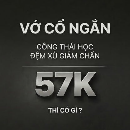Vớ Cổ Ngắn Công Thái Học 90° Đệm Xù Giảm Chấn Kháng Khuẩn #Y2010 127 Đen