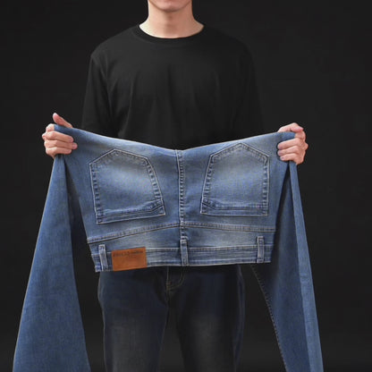 Quần Jeans Regular Fit CloudTouch™ Mặt Vải Êm Ái Giữ Phom Chuẩn The Original 057 Màu Xanh Dương Dáng Vừa Vặn F3