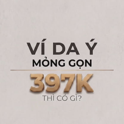 Ví Ngang Da Ý Saffiano Tài Lộc 003 Màu Đen