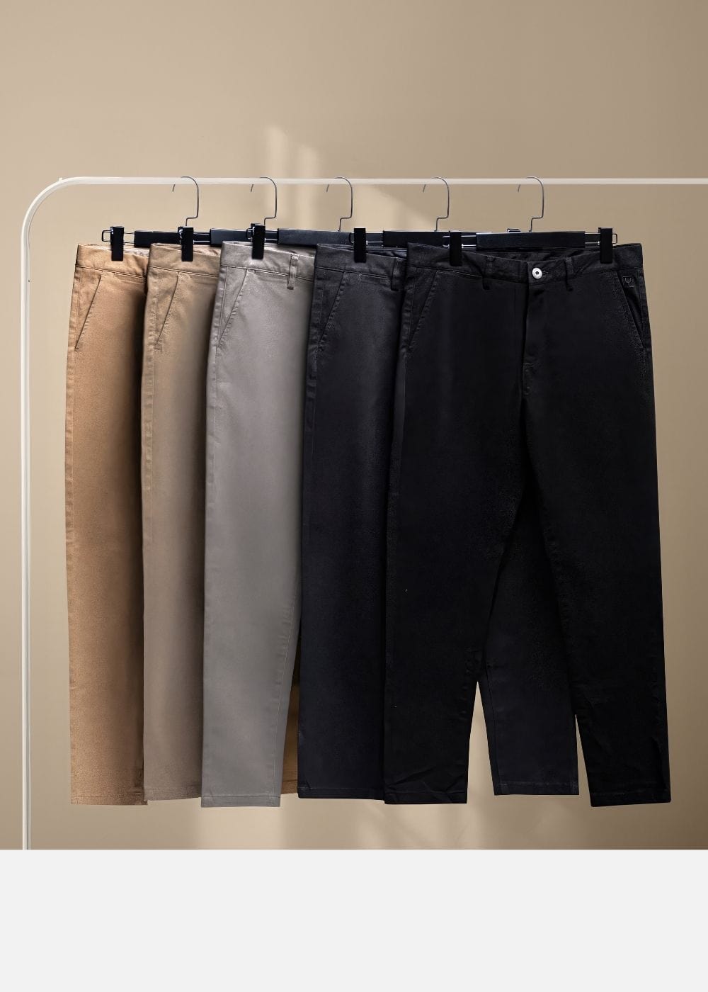 Quần Kaki Quần Dài No Style M115 Nâu Nhạt