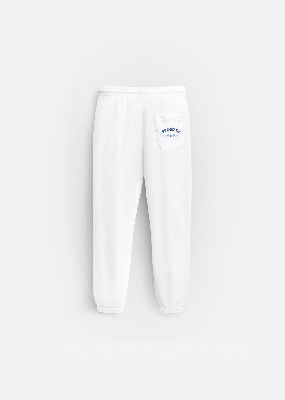 Quần Jogger Quần Dài No Style M121 Trắng