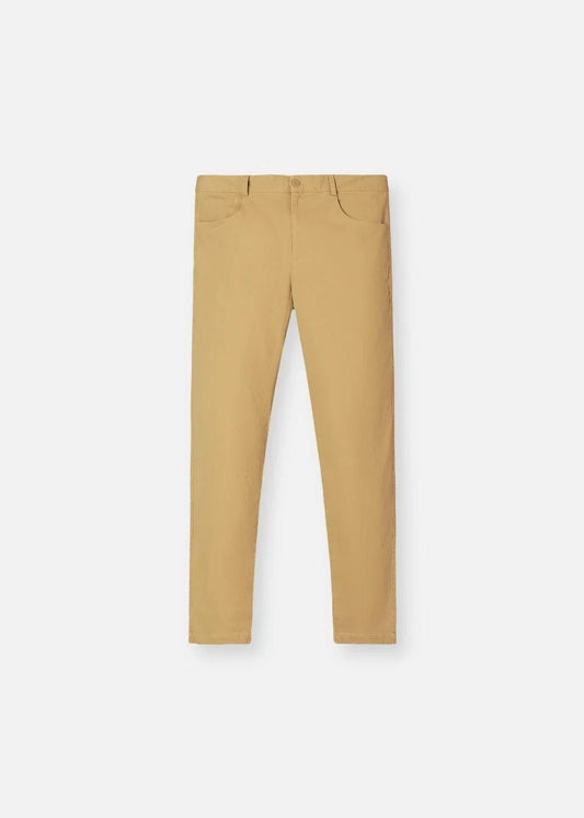 Quần Kaki Chinos Co Giãn Non Branded 32 Nâu - YaMe.vn