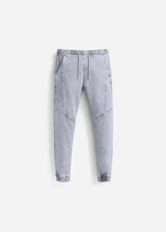 Quần Jeans Jogger Co Giãn The Original M102 Xám Nhạt - YaMe.vn