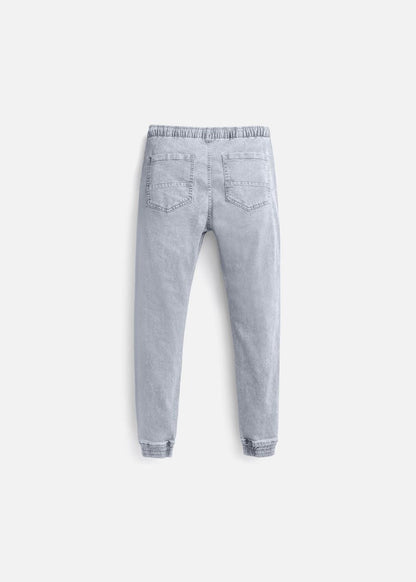 Quần Jean Lưng Thun Quần Dài The Original M102 Xanh Xám